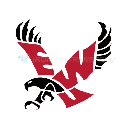 Eastern Washington Eagles Logo T-shirts Iron On Transfers N4331